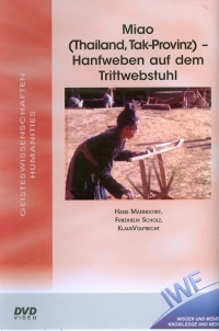 Miao (Thailand, Tak-Provinz) Hanfweben auf dem Trittwebstuhl