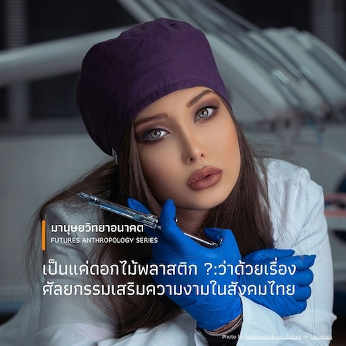 รูปภาพของ เป็นแค่ดอกไม้พลาสติก ?: ว่าด้วยเรื่องศัลยกรรมเสริมความงามในสังคมไทย