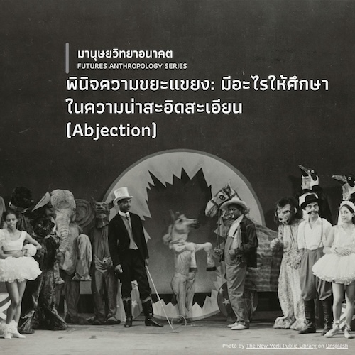 พินิจความขยะแขยง: มีอะไรให้ศึกษาในความน่าสะอิดสะเอียน  (Abjection)